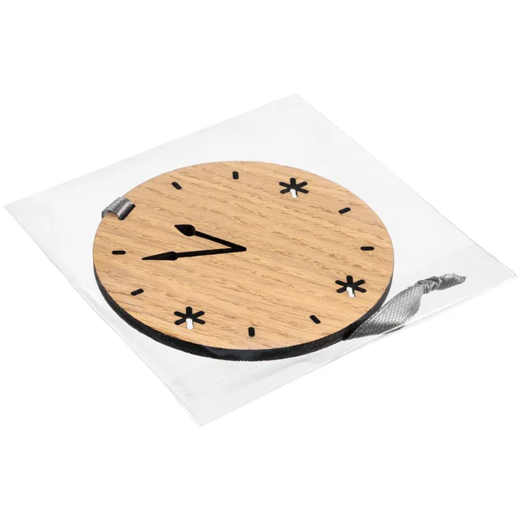 Деревянная подвеска Christmate, часы арт.20225.07