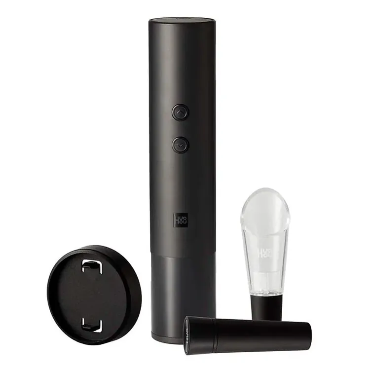 Винный набор HuoHou Electric Wine Bottle Opener 4 in 1, черный арт.16767.30