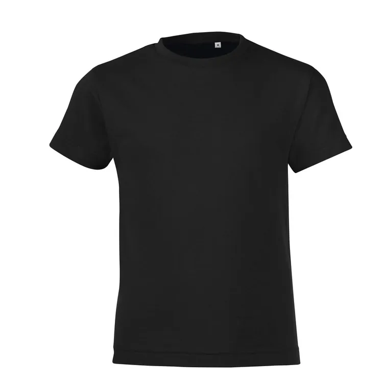 Футболка детская Regent Fit Kids, черная арт.6645.30