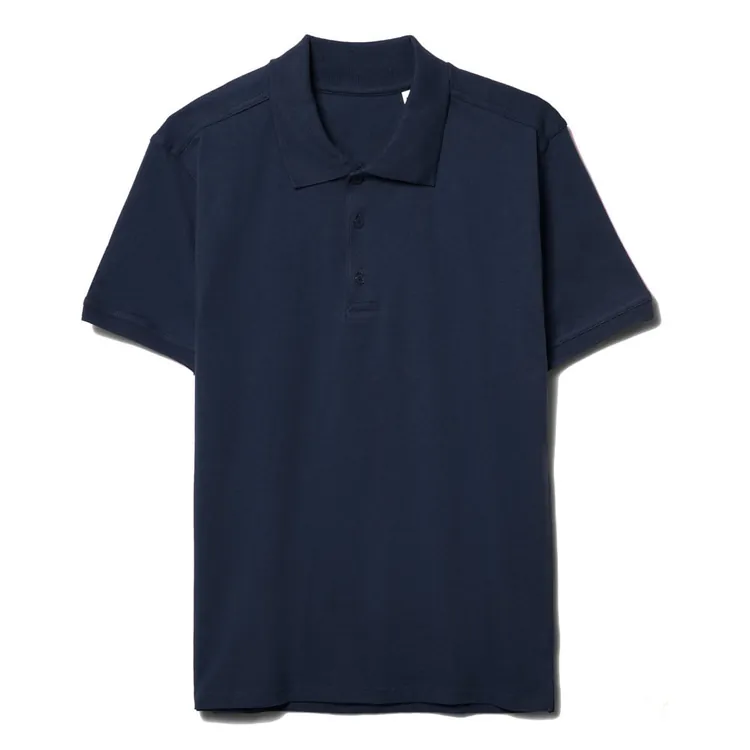 Рубашка поло мужская Virma Stretch, темно-синяя (navy) арт.11143.41