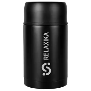 Термос для еды Relaxika 1000, черный арт.15476.30
