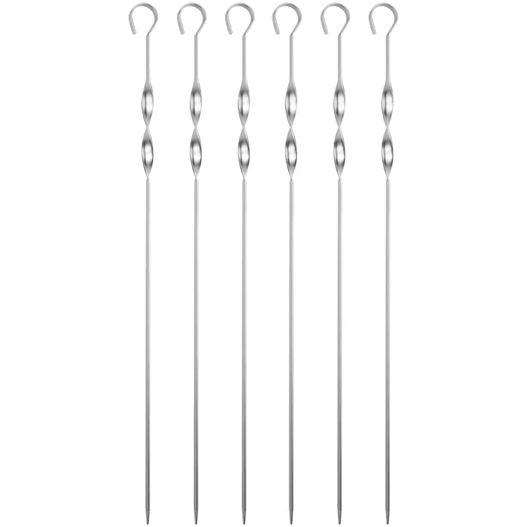 Набор шампуров в чехле Bower, ver.2, серый арт.17760.10